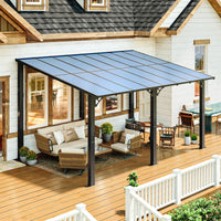 Metal Pergola with Canopy
