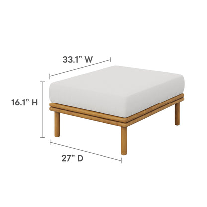 Wren 6-Piece Outdoor Patio Teak Wood Furniture Set by Modway