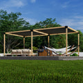 DIY Pergola Kit for a Freestanding Pergola With Canopies - Any Size Up to 24' x 12'