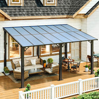 Metal Pergola with Canopy