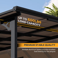 Metal Pergola with Canopy