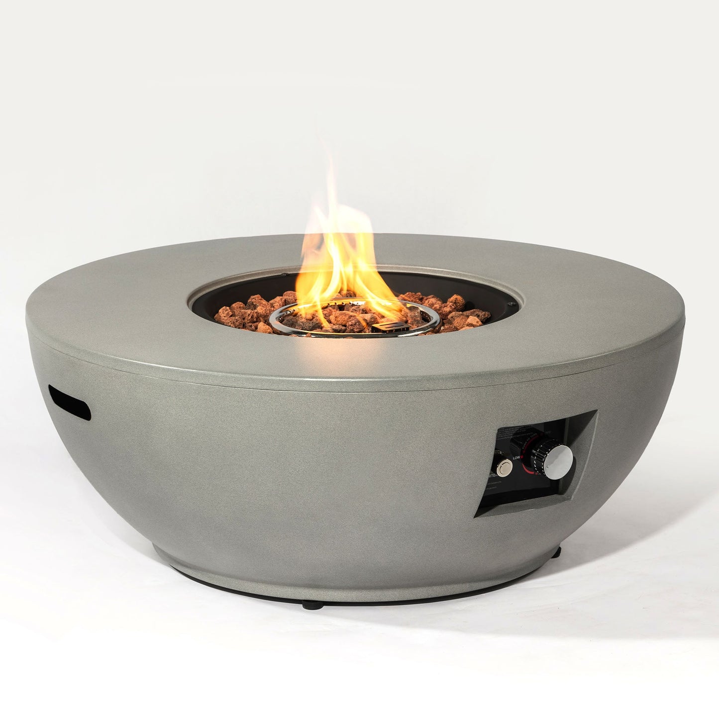 36" Propane Gas Fire Pit Table - 2 Pieces